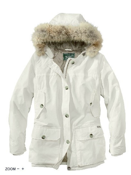 Woolrich Donne Arctic Parka White